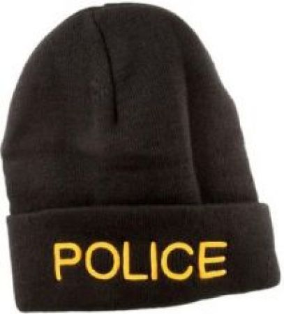 POLICE KNIT HAT.
